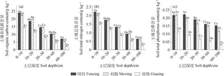 图片[4]-不同干扰方式下温性草甸草原土壤碳氮磷化学计量特征及其储量研究-游戏花园