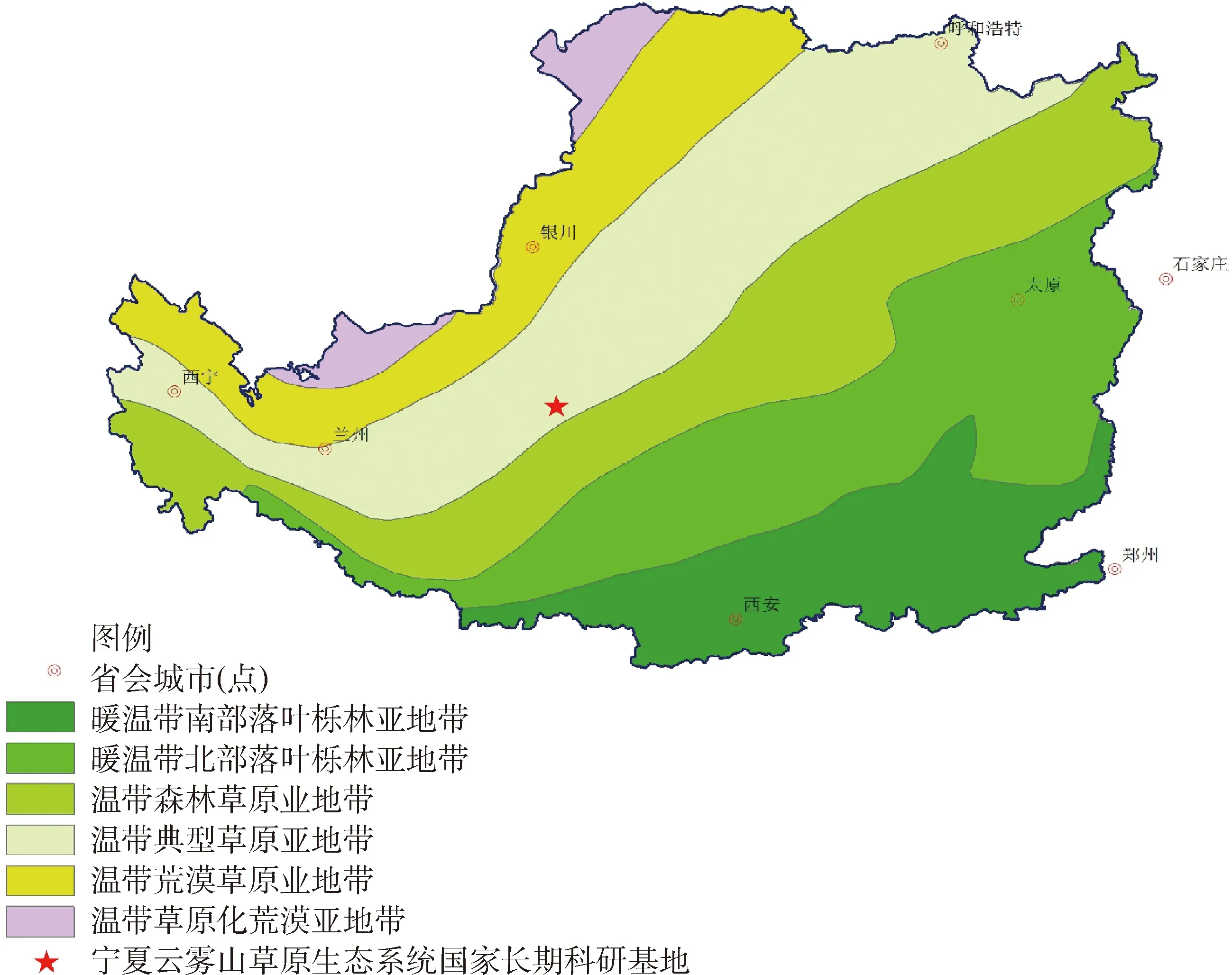 宁夏云雾山典型草原半灌木扩张过程中植物种间联结性研究-游戏花园