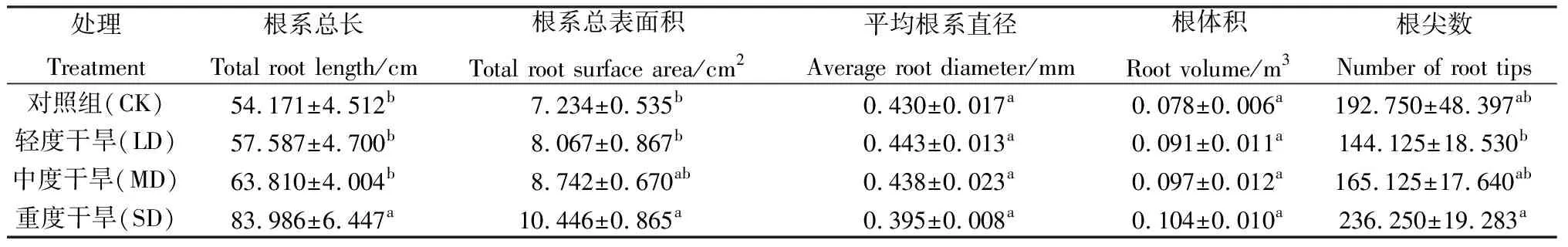 图片[2]-干旱胁迫下白刺花幼苗根系生长和生理特性的响应-游戏花园
